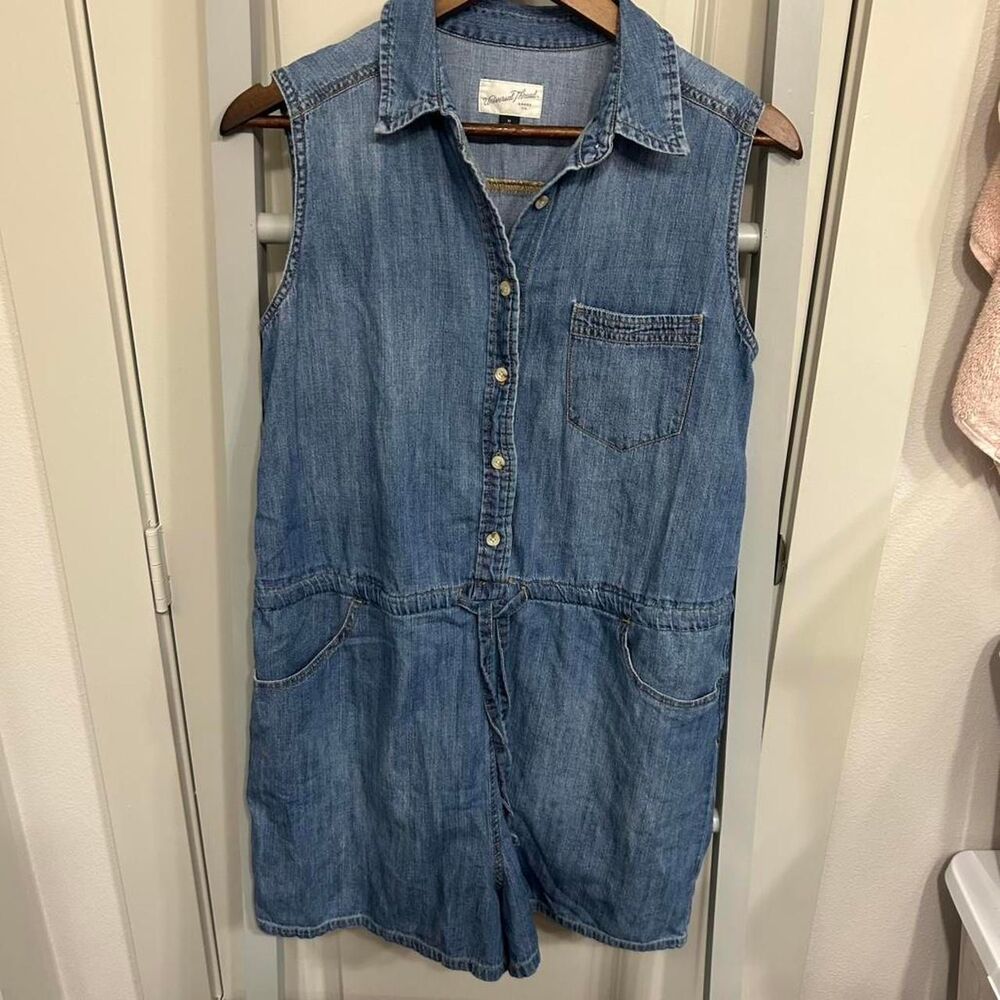 Universal-thread Women's Blue Playsuit-romper